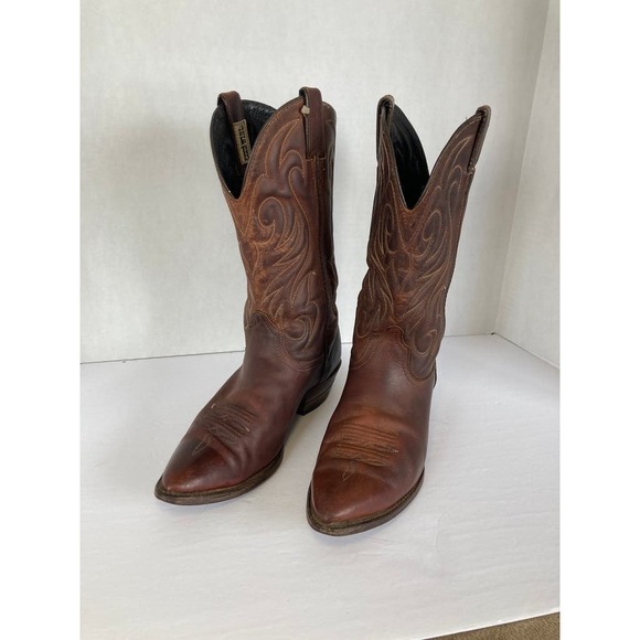 Code West Other - Code West Vintage Cowboy Boot Red Brown Leather Men's 9.5M